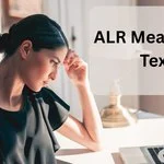 ALR Meaning in Text
