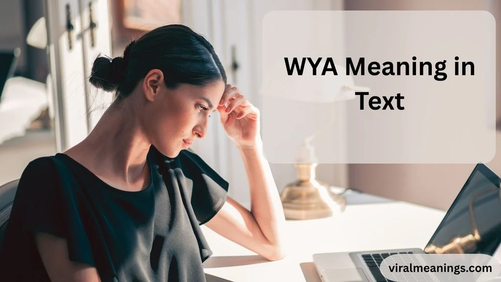 WYA Meaning in Text